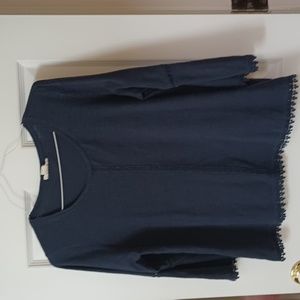 A Navy top by styling &  company